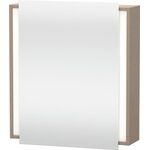 Duravit Spiegelschrank KETHO 180x650x750mm Anschlag links leinen