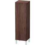 Duravit Halbhochschrank L-CUBE 400x363x1320mm Ans re nussbaum dunkel