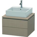 Duravit Konsolenunterschrank L-CUBE 400x620x547mm leinen