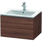 Duravit Waschtischunterbau L-CUBE 620x481x400mm nussbaum dunkel