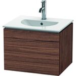 Duravit Waschtischunterbau L-CUBE 419x520x400mm nussbaum dunkel