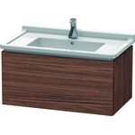 Duravit Waschtischunterbau L-CUBE 469x820x408mm nussbaum dunkel