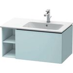 Duravit Waschtischunterbau L-CUBE 400x820x481mm, Becken rechts basalt matt