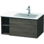 Duravit Waschtischunterbau L-CUBE 400x820x481mm, Becken rechts pine terra