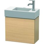 Duravit Waschtischunterbau L-CUBE 400x480x240mm Ans re mediterrane eiche