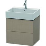 Duravit Waschtischunterbau L-CUBE 544x584x459mm leinen