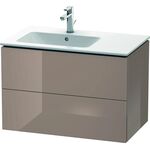 Duravit Waschtischunterbau L-CUBE 550x820x481mm Be li cappuccino hochglanz