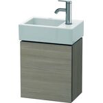 Duravit Waschtischunterbau L-CUBE 400x364x241mm Ans rechts pine silver