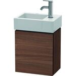 Duravit Waschtischunterbau L-CUBE 400x364x241mm Ans rechts nussbaum natur