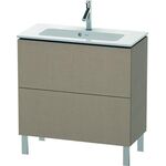 Duravit WTU Compact L-CUBE 704x820x391mm leinen