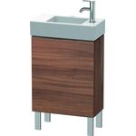 Duravit Waschtischunterbau L-CUBE 582x480x240mm Ans rechts nussbaum natur