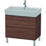 Duravit Waschtischunterbau L-CUBE 582x784x459mm nussbaum dunkel