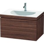Duravit Möbelwaschtisch DARLING NEW 800x540mm o ÜL 1 HL nussbaum dunkel
