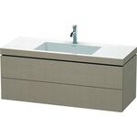 Duravit Waschtischunterbau L-CUBE m WT Vero Air 500x1200x480mm 1 HL leinen