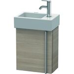 Duravit Waschtischunterbau VERO AIR 436x364x211mm Anschlag links pine silver