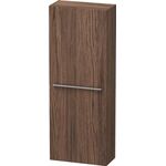 Duravit Halbhochschrank X-LARGE 238x500x1320mm Ans links nussbaum dunkel