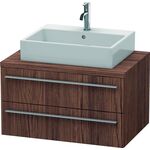 Duravit Konsolenunterschrank X-LARGE 440x800x548mm nussbaum dunkel