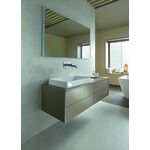 Duravit Konsole XSQUARE 16x1400x550mm m Ausschnitt links leinen