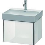 Duravit Waschtischunterbau XSQUARE 397x584x460mm weiß hochglanz