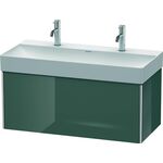 Duravit Waschtischunterbau XSQUARE 397x984x460mm dolomiti grey hochglanz