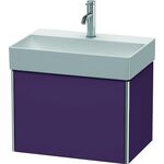 Duravit WT-Unterbau XSQUARE COMPACT 397x584x390mm aubergine seidenmatt