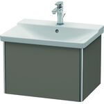 Duravit Waschtischunterbau XSQUARE 405x610x473mm flannel grey seidenmatt