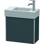 Duravit Waschtischunterbau XSQUARE 397x484x240mm Türansch li graphit matt