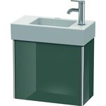 Duravit Waschtischunterbau XSQUARE 397x484x240mm Türansch re dolo gr hgl