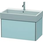Duravit Waschtischunterbau XSQUARE 397x784x460mm lichtblau seidenmatt