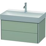 Duravit Waschtischunterbau XSQUARE 397x784x460mm taupe seidenmatt