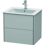 Duravit Waschtischunterbau XSQUARE 560x610x478mm nordic weiß seidenmatt