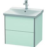 Duravit Waschtischunterbau XSQUARE 565x610x473mm lichtblau matt