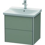 Duravit Waschtischunterbau XSQUARE 565x610x473mm steingrau seidenmatt