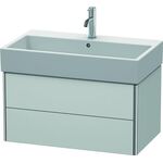 Duravit Waschtischunterbau XSQUARE 397x784x460mm weiß seidenmatt