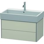 Duravit Waschtischunterbau XSQUARE 397x784x460mm taupe matt