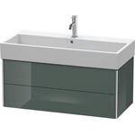 Duravit Waschtischunterbau XSQUARE 397x984x460mm dolomiti grey hochglanz