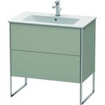 Duravit Waschtischunterbau XSQUARE 832x810x478mm taupe seidenmatt