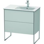 Duravit Waschtischunterbau XSQUARE 832x810x478mm Be rechts weiß seidenmatt