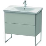 Duravit Waschtischunterbau XSQUARE 805x810x473mm betongrau matt