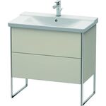 Duravit Waschtischunterbau XSQUARE 805x810x473mm taupe matt