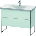 Duravit Waschtischunterbau XSQUARE 805x1010x473mm lichtblau matt