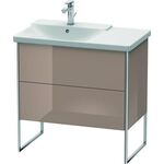 Duravit Waschtischunterbau XSQUARE Be li 805x810x473mm cappuccino hochglanz