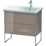 Duravit Waschtischunterbau XSQUARE Be re 805x810x473mm cappuccino hochglanz