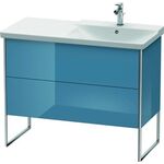 Duravit Waschtischunterbau XSQUARE Be re 805x1010x473mm Sto blue hochglanz