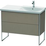 Duravit Waschtischunterbau XSQUARE Becken rechts 805x1010x473mm leinen