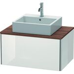 Duravit Waschtischunterbau XSQUARE 400x800x548mm weiß hochglanz