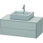 Duravit Waschtischunterbau XSQUARE 400x1000x548mm nordic weiß seidenmatt