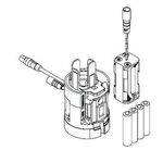 Schell Elektronik-Ersatzteil-Set Batterieausführung Puris E / Venus E
