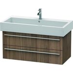 Duravit Waschtischunterbau X-LARGE 443x950x448mm nussbaum natur