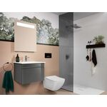 V&B Waschtischunterschrank VENTICELLO 553x420x502mm Griff chr Glossy White